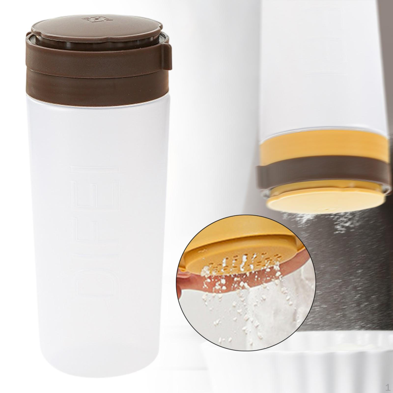 Shaker Airtight Spice Bottle Dispenser Powder Sugar Seasoning Container for Travel brown
Shaker Airtight Spice Bottle Dispenser Powder Sugar Seasoning Container for Travel brown