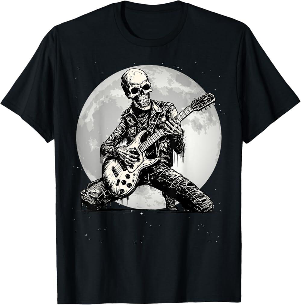Skeleton Playing Guitar Punk Rock Music Halloween Mens T-shirt ,Unisex Tees, hot 5XL різнокольоровий
Skeleton Playing Guitar Punk Rock Music Halloween Mens T-shirt ,Unisex Tees, hot 5XL різнокольоровий