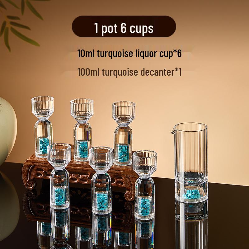 Набор бокалов для белого вина и декантера из хрусталя K9 высокого класса - Нишевая роскошная барная посуда для подарка
Набор бокалов для белого вина и декантера из хрусталя K9 высокого класса - Нишевая роскошная барная посуда для подарка