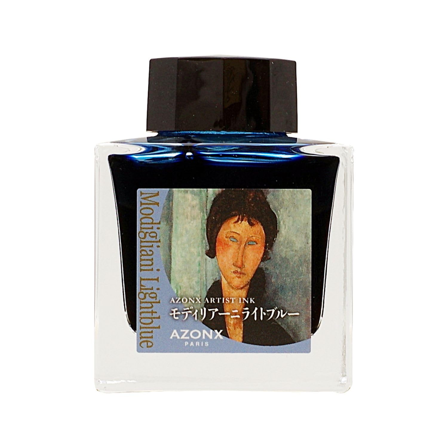 Sekisei dye ink for fountain pen 50ml Modigliani light blue water-based AX-8884 світло-синій колір
Sekisei dye ink for fountain pen 50ml Modigliani light blue water-based AX-8884 світло-синій колір