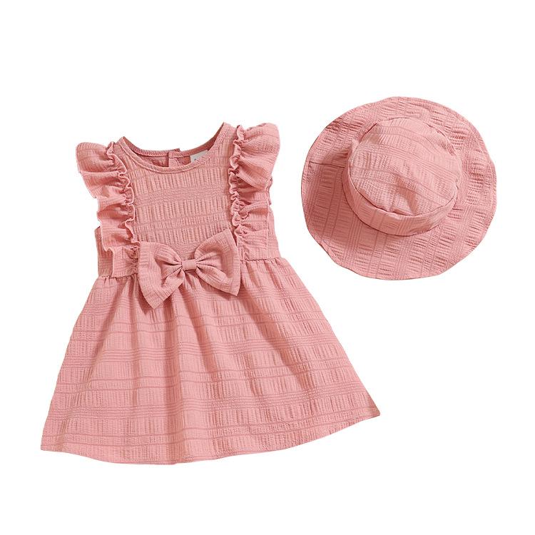 Sweet Korean Style Baby Girl Pink Bow Dress Set with Hat 18-24 Months розовый
Sweet Korean Style Baby Girl Pink Bow Dress Set with Hat 18-24 Months розовый