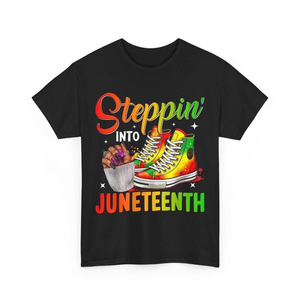 Stepping Into Juneteenth Shirt, June 19th 1865 Women Men Pride Shirt 4XL
Stepping Into Juneteenth Shirt, June 19th 1865 Women Men Pride Shirt 4XL