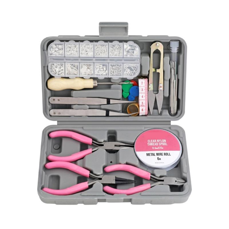 17Pcs Jewelry Making Supplies Kit Jewelry Wires and Jewelry Findings for Beading Repairing Jewelry Repair Accessory 1
17Pcs Jewelry Making Supplies Kit Jewelry Wires and Jewelry Findings for Beading Repairing Jewelry Repair Accessory 1