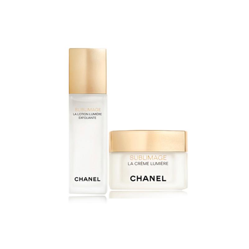 Chanel Sublimage La Lumière Exfoliante та Sublimage La Crème Lumière Lotion 125ml + Cream 50g
Chanel Sublimage La Lumière Exfoliante та Sublimage La Crème Lumière Lotion 125ml + Cream 50g