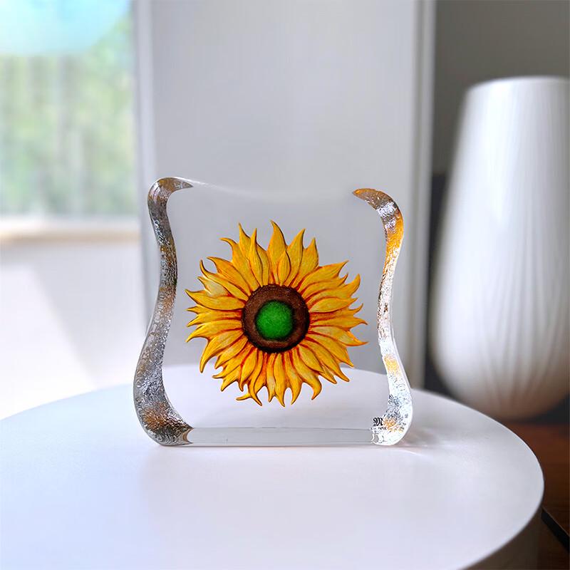 Скандинавское золотое подсолнуховое хрустальное художественное украшение
Скандинавское золотое подсолнуховое хрустальное художественное украшение