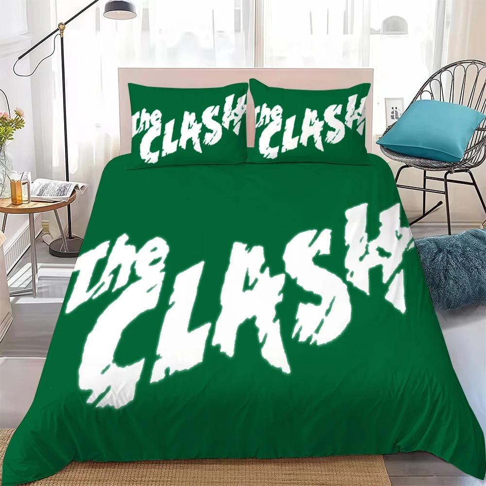 3D Print Rock Band The C-Clash Bedding Set Soft Comforter Cover With 1/2pcs Pillow Shams For Kids Adults Duvet Cover Microfiber 135x200cm
3D Print Rock Band The C-Clash Bedding Set Soft Comforter Cover With 1/2pcs Pillow Shams For Kids Adults Duvet Cover Microfiber 135x200cm