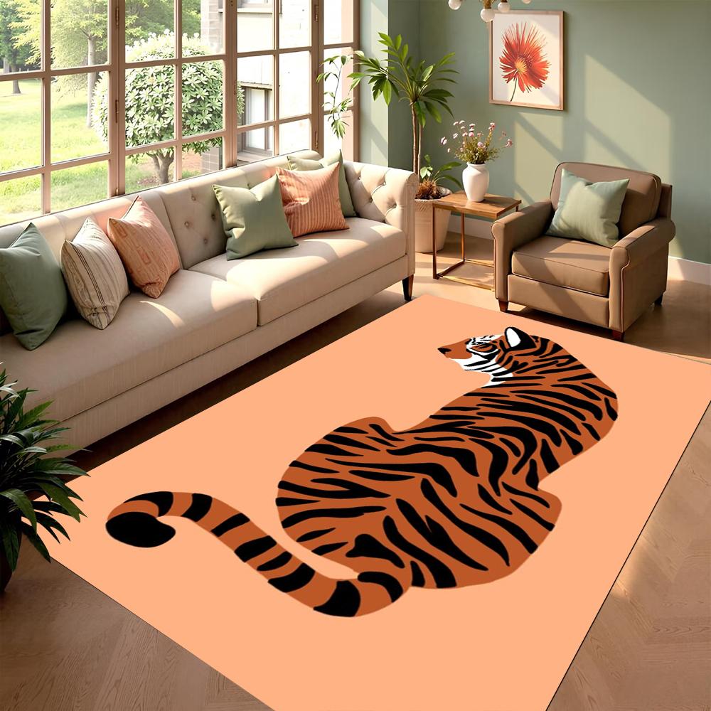 Tiger Pattern Area Rug Tiger Theme Home Decor Carpet Soft Non-slip Floor Mat Living Room Bedroom Hallway Office Decor Rug 40x60cm
Tiger Pattern Area Rug Tiger Theme Home Decor Carpet Soft Non-slip Floor Mat Living Room Bedroom Hallway Office Decor Rug 40x60cm
