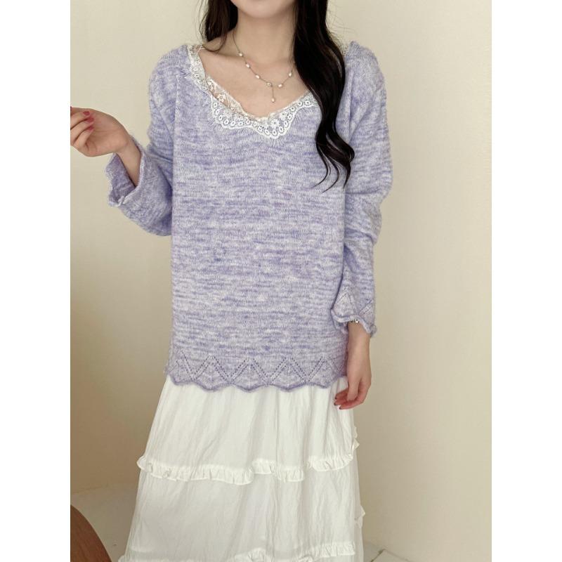 перед и спинка два способа носки на шнуровке вязаный кардиган ранняя осень новинка свободный и нежный свитер пуловер куртка женская one size fits all фиолетовый
перед и спинка два способа носки на шнуровке вязаный кардиган ранняя осень новинка свободный и нежный свитер пуловер куртка женская one size fits all фиолетовый