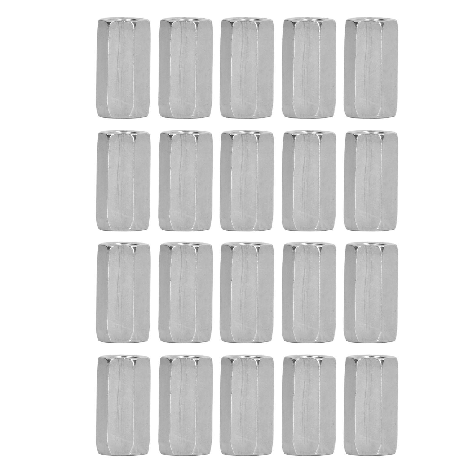 20Pcs Hex Coupling Nut M6 Stainless Steel Rust Resistant Connector Nut Kit Silver
20Pcs Hex Coupling Nut M6 Stainless Steel Rust Resistant Connector Nut Kit Silver