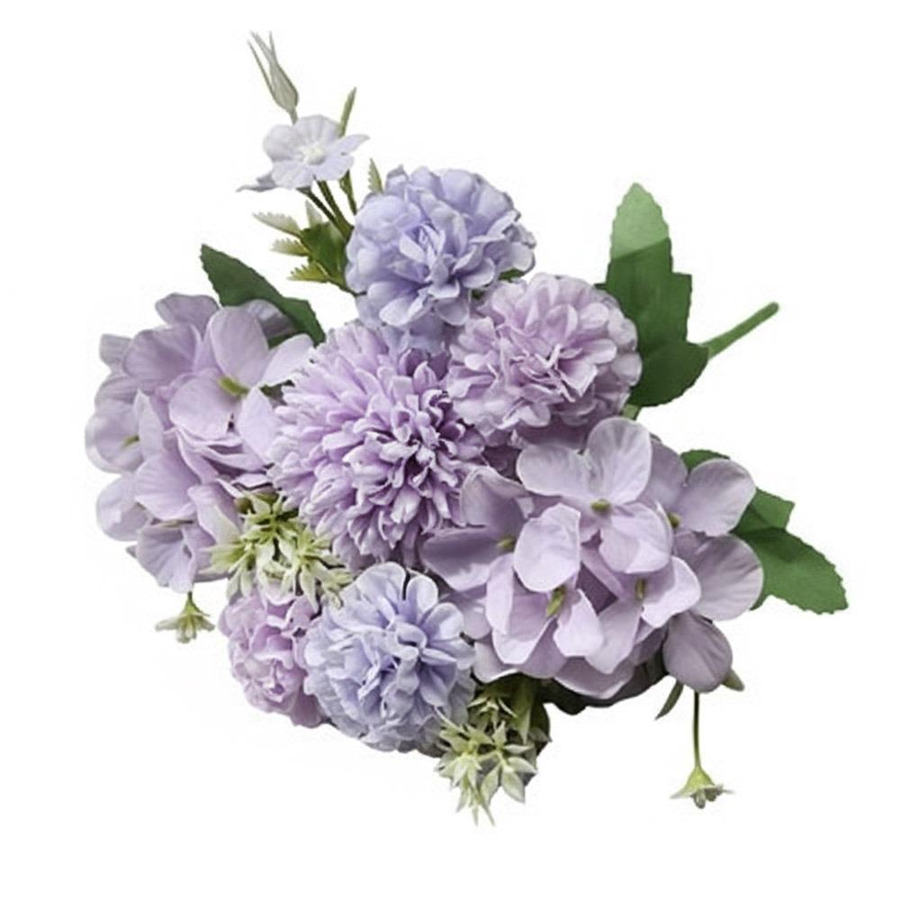Multicolor Hydrangea Artificial Flowers Silk Petals 5 Forks Simulation Peony Dandelion Bouquet DIY Accessories Green Leaves фіолетовий
Multicolor Hydrangea Artificial Flowers Silk Petals 5 Forks Simulation Peony Dandelion Bouquet DIY Accessories Green Leaves фіолетовий