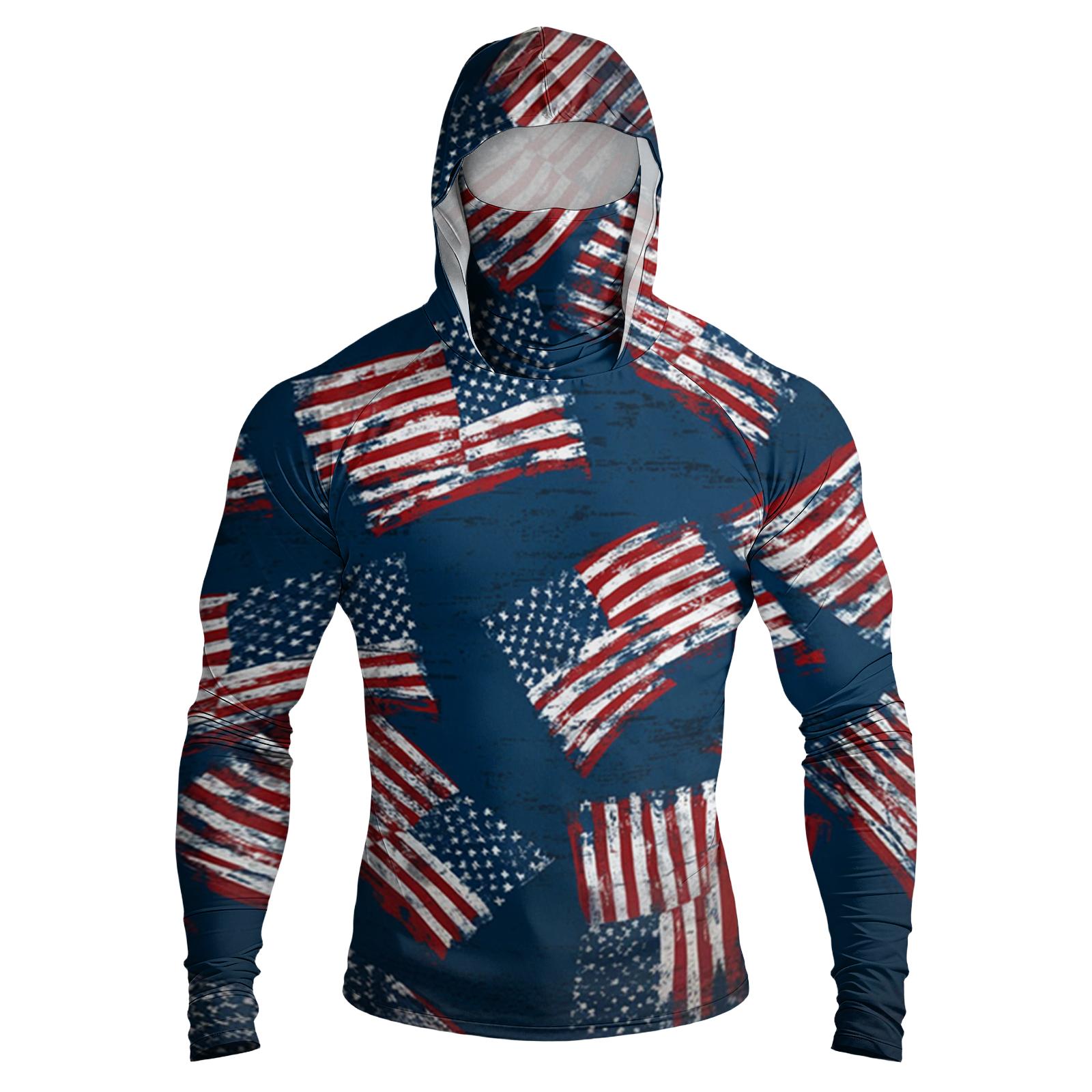 Men s Casual Raglan Sleeve Hooded Long Sleeve Sun Protection Shirt with Graphic Print for Outdoor Sports and Activities XL
Men s Casual Raglan Sleeve Hooded Long Sleeve Sun Protection Shirt with Graphic Print for Outdoor Sports and Activities XL