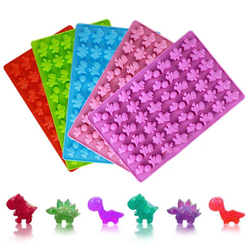 Dinosaur Silicone Mold - 48-Cavity Suit for DIY Chocolate, Fondant, Soft Candy, Ice Cubes, Etc. червоний
Dinosaur Silicone Mold - 48-Cavity Suit for DIY Chocolate, Fondant, Soft Candy, Ice Cubes, Etc. червоний