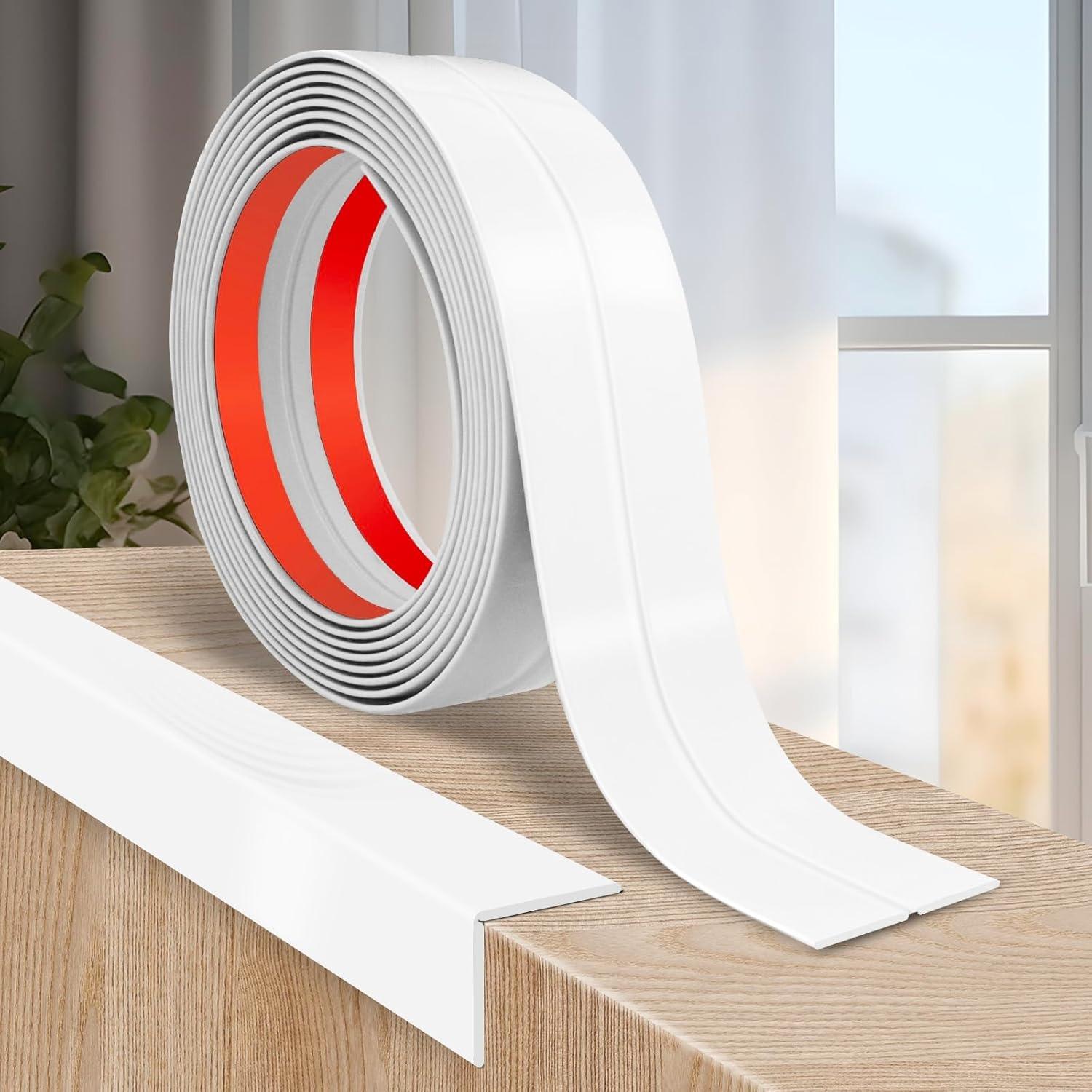 1pc 4cmx2m Peel and Stick Wall Trim Molding, Flexible Corner Trim Moulding, Inside & Outside Wall Corner Protector for Wall Edge білий
1pc 4cmx2m Peel and Stick Wall Trim Molding, Flexible Corner Trim Moulding, Inside & Outside Wall Corner Protector for Wall Edge білий
