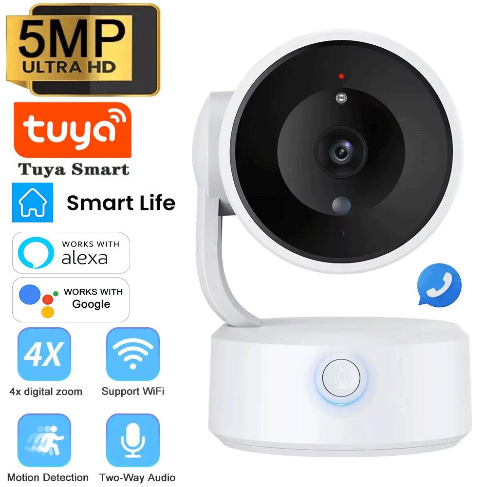 Tuya Wifi Indoor 5MP Дзвінок одним дотиком Монітор для дітей Двостороння розмова Безпека IP-камера Відеоспостереження Бездротова камера з 4-кратним збільшенням 5MP No SD Card
Tuya Wifi Indoor 5MP Дзвінок одним дотиком Монітор для дітей Двостороння розмова Безпека IP-камера Відеоспостереження Бездротова камера з 4-кратним збільшенням 5MP No SD Card