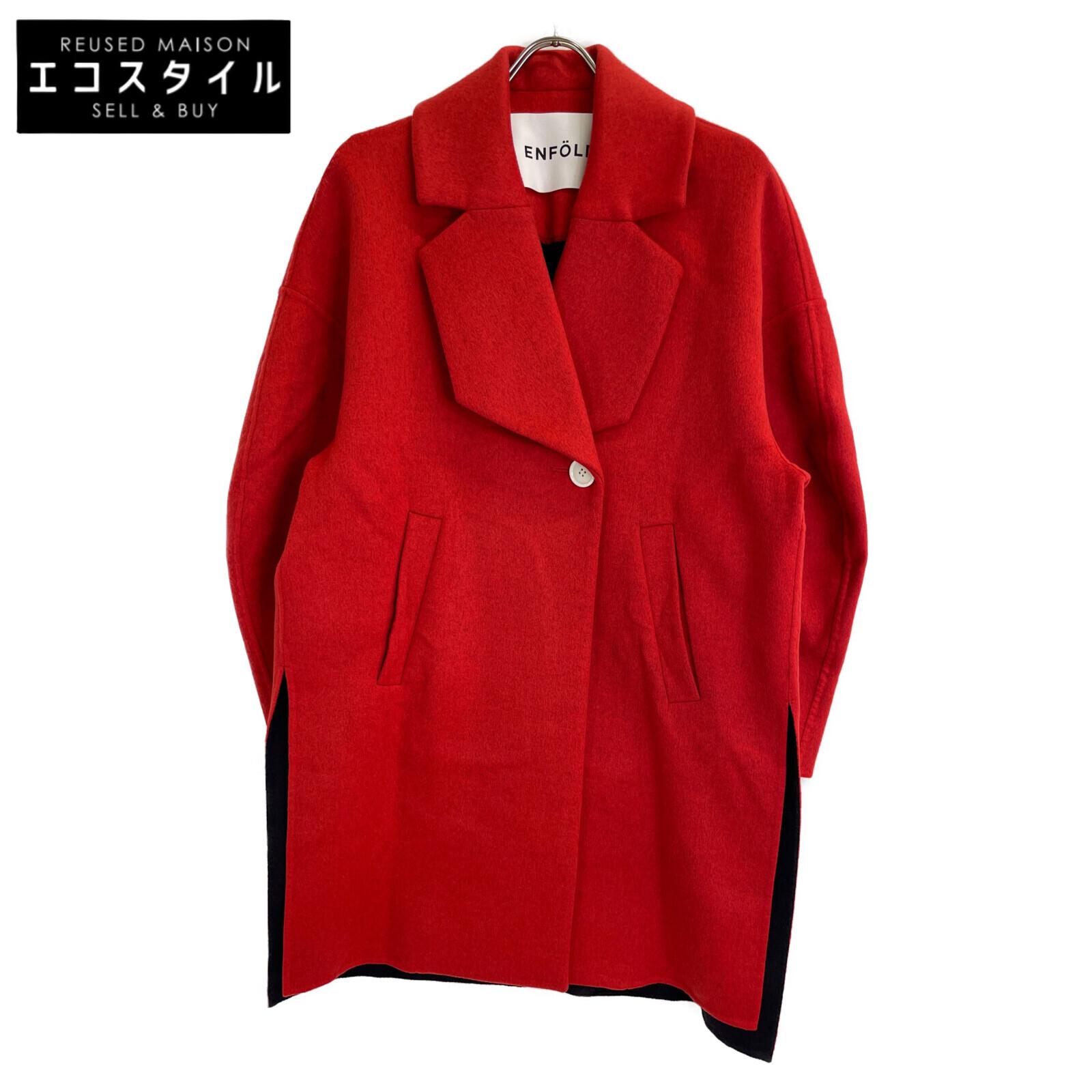 ENFOLD 23 years Red wool coat WOOL COAT coat 36 RedUsed
ENFOLD 23 years Red wool coat WOOL COAT coat 36 RedUsed