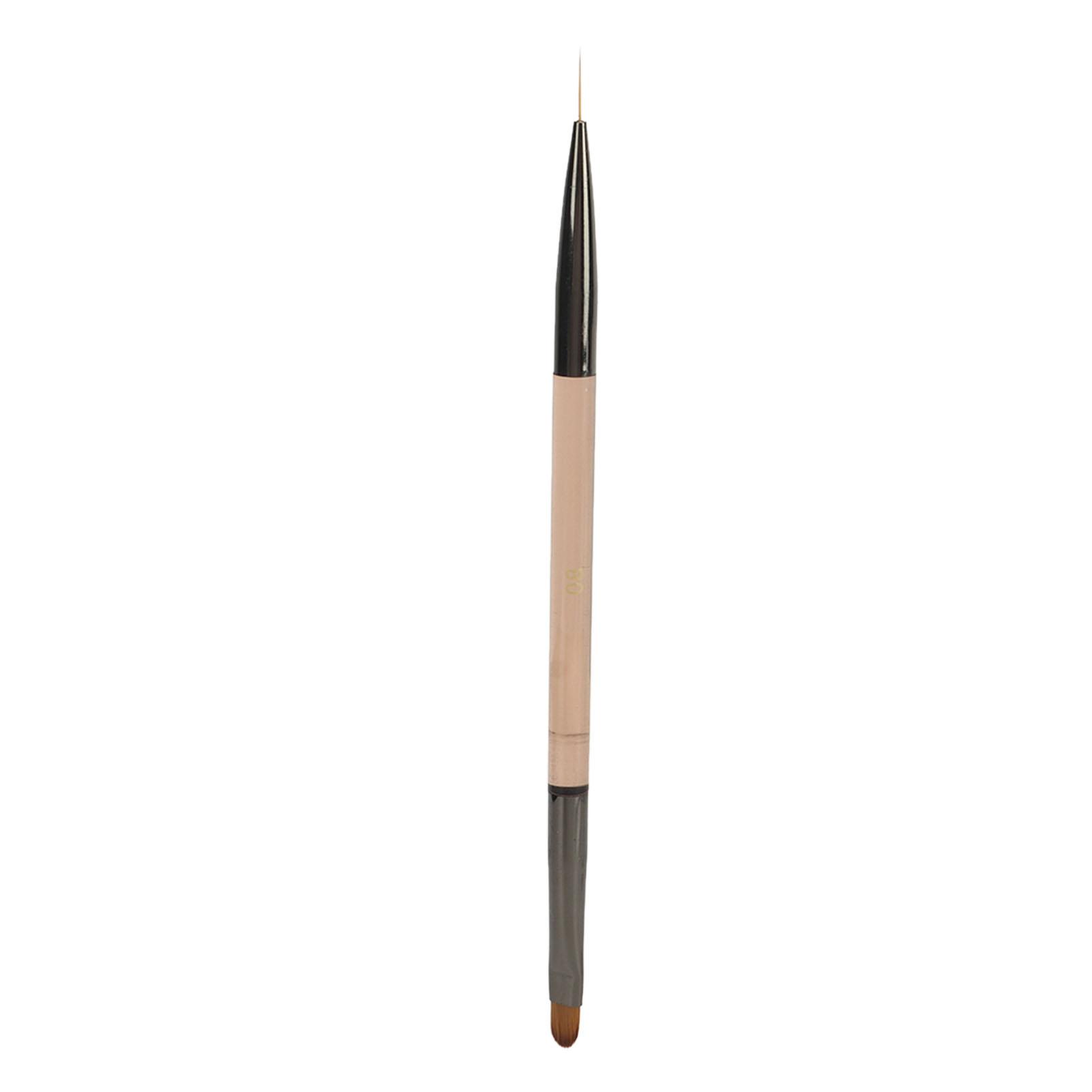 Nail Art Brush Double Headed Painting Transparent Brown Nail Liner Brushes for Manicure Salon
Nail Art Brush Double Headed Painting Transparent Brown Nail Liner Brushes for Manicure Salon