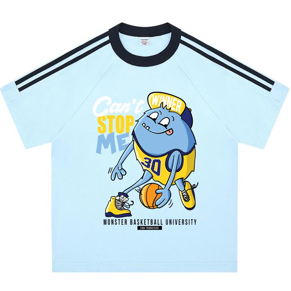 Kids 100% Cotton T-shirts Boys And Girls 200 GSM Cotton Tees monster playing basketball Cartoon Print Child Tshirts 110 абрикосовый
Kids 100% Cotton T-shirts Boys And Girls 200 GSM Cotton Tees monster playing basketball Cartoon Print Child Tshirts 110 абрикосовый