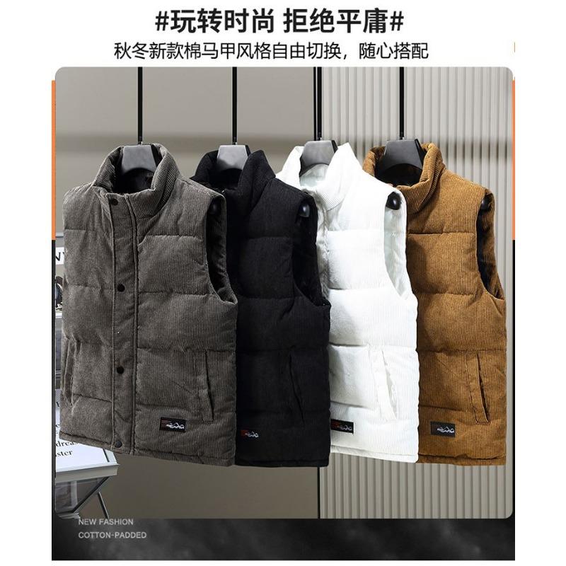 Men s Corduroy Vest Jacket Autumn and Winter New Thickened Waistcoat Vest Trend Stand Collar Corduroy Vest Outer Wear 5XL білий
Men s Corduroy Vest Jacket Autumn and Winter New Thickened Waistcoat Vest Trend Stand Collar Corduroy Vest Outer Wear 5XL білий