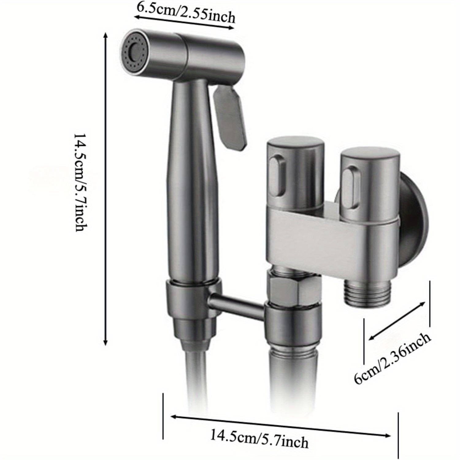 Double Control Toilet Bidet Sprayer Handheld Attachment with Pressure Control for Feminine Hygiene Baby Diaper and Pet Bath чёрный
Double Control Toilet Bidet Sprayer Handheld Attachment with Pressure Control for Feminine Hygiene Baby Diaper and Pet Bath чёрный