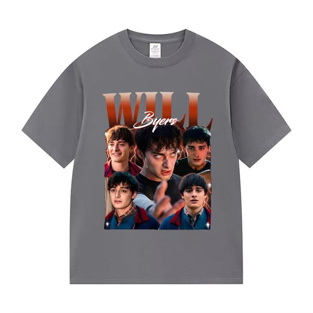 American Tv Series Will Byers Graphic T Shirt Men s Casual Fashion Cotton Short Sleeve T-Shirt Vintage O-Neck Oversized T-shirts 4XL
American Tv Series Will Byers Graphic T Shirt Men s Casual Fashion Cotton Short Sleeve T-Shirt Vintage O-Neck Oversized T-shirts 4XL