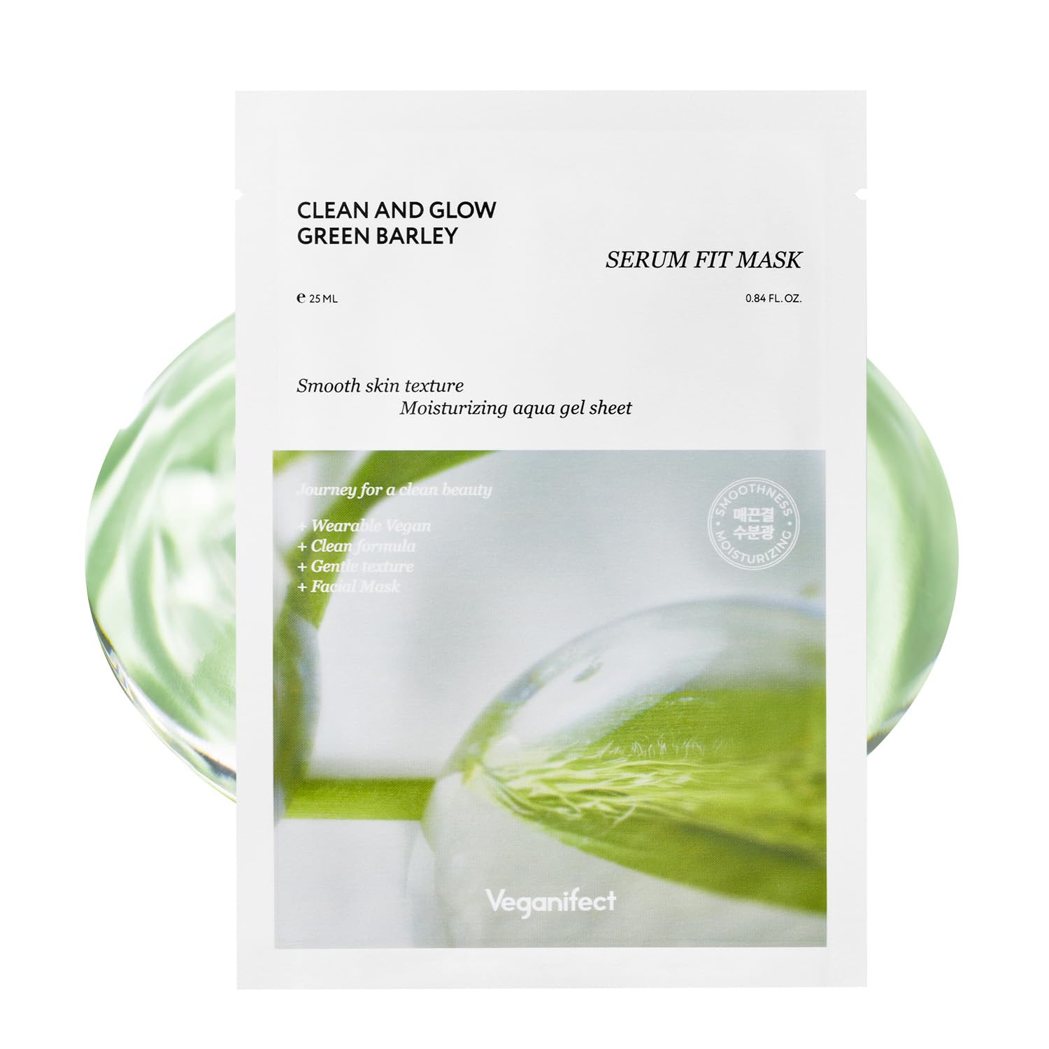 Veganifect Vegan Green Barley Glossy Serum Fit Mask 5 Pieces Pore Care Face Mask Sensitive Skin Mask Korean Cosmetics (Официальное действие)
Veganifect Vegan Green Barley Glossy Serum Fit Mask 5 Pieces Pore Care Face Mask Sensitive Skin Mask Korean Cosmetics (Официальное действие)