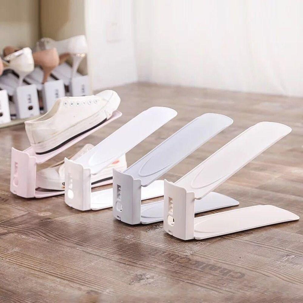 5pcs Plastic Shoe Storage Rack Space-Saving Shoe Holder Double-Layer Shoe Rack for Home серый
5pcs Plastic Shoe Storage Rack Space-Saving Shoe Holder Double-Layer Shoe Rack for Home серый