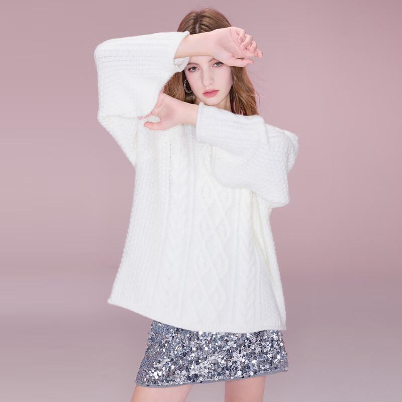 Sancai 2025 Winter Women s Loose Twist Knit Sweater XL
Sancai 2025 Winter Women s Loose Twist Knit Sweater XL