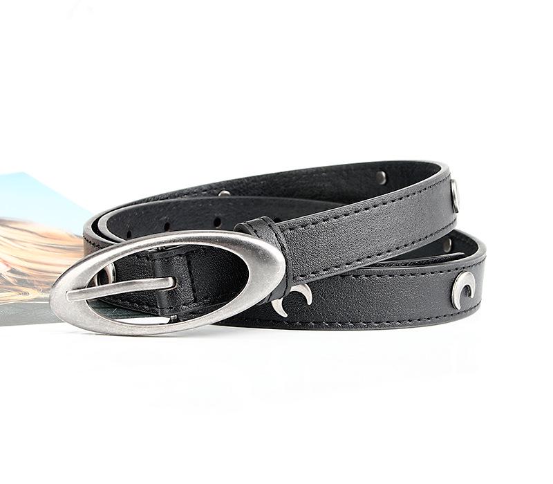 Xiaohongshu ретро черный полумесяц звезда женский модный ремень для платья
Xiaohongshu ретро черный полумесяц звезда женский модный ремень для платья