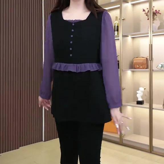 Spring/Summer 2025 Versatile Chiffon Shirt for Plus Size Women 2XL 140-160 Jin чёрный
Spring/Summer 2025 Versatile Chiffon Shirt for Plus Size Women 2XL 140-160 Jin чёрный