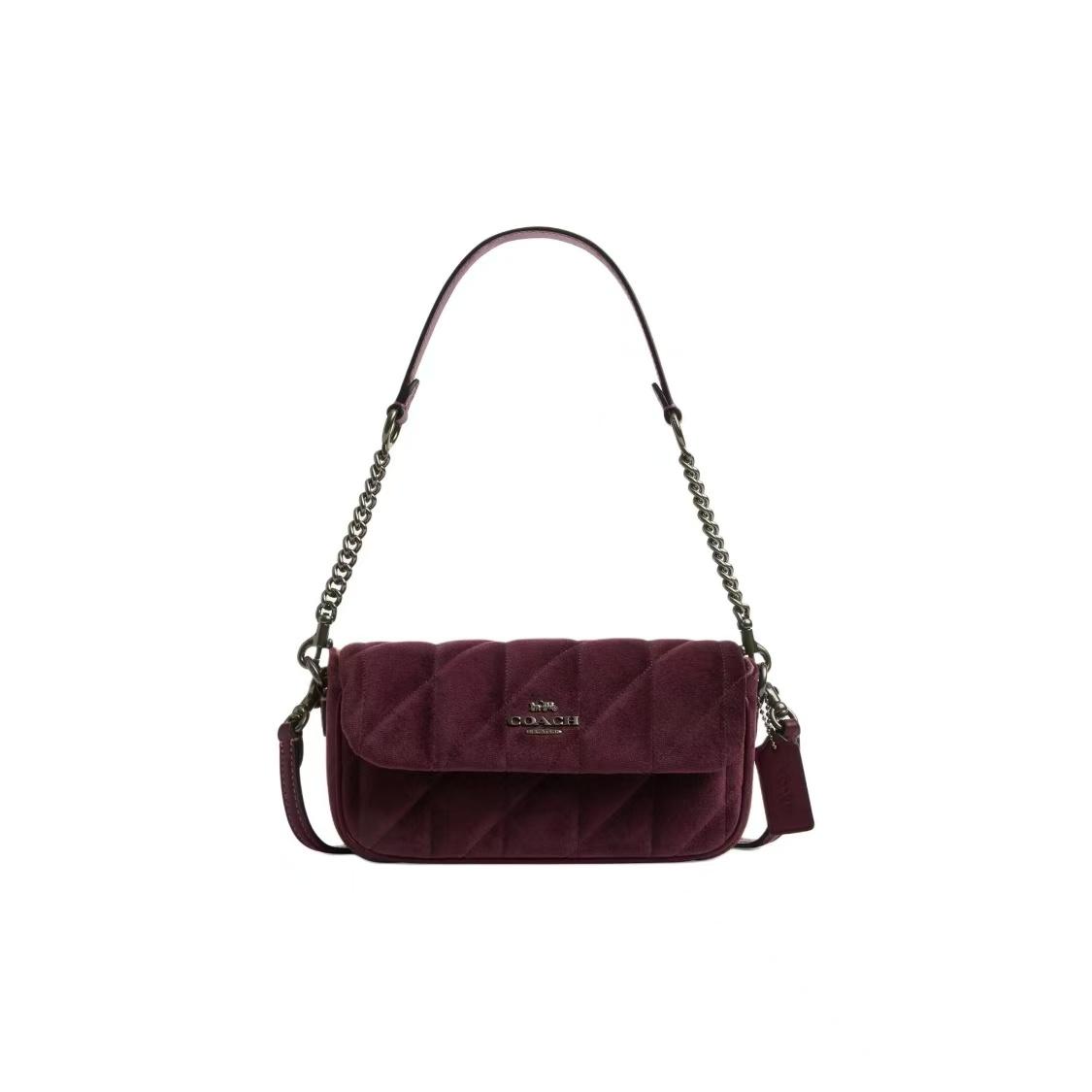 Coach Hailey 20 Flap Embossed Velvet And Smooth Leather Crossbody Shoulder Bag Small Women Bags Burgundy CCE13-QBBUR Basic Set (Bag+Dust Bag)
Coach Hailey 20 Flap Embossed Velvet And Smooth Leather Crossbody Shoulder Bag Small Women Bags Burgundy CCE13-QBBUR Basic Set (Bag+Dust Bag)