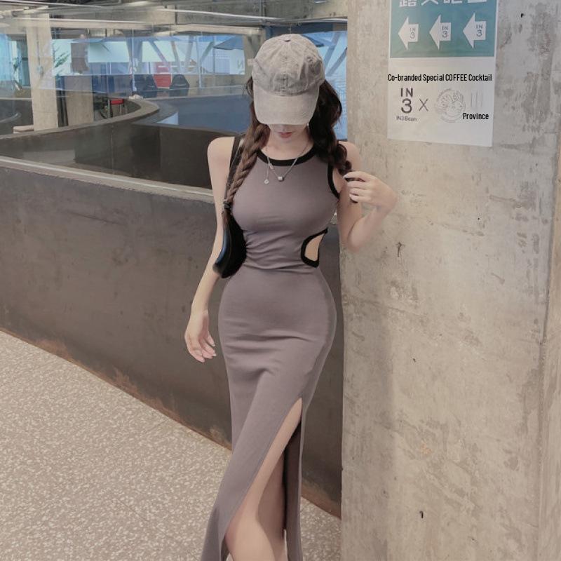 Korean Style Women s Summer Midi Camisole Dress with Subtle Design, High-Waisted, Slimming Slit Medium
Korean Style Women s Summer Midi Camisole Dress with Subtle Design, High-Waisted, Slimming Slit Medium