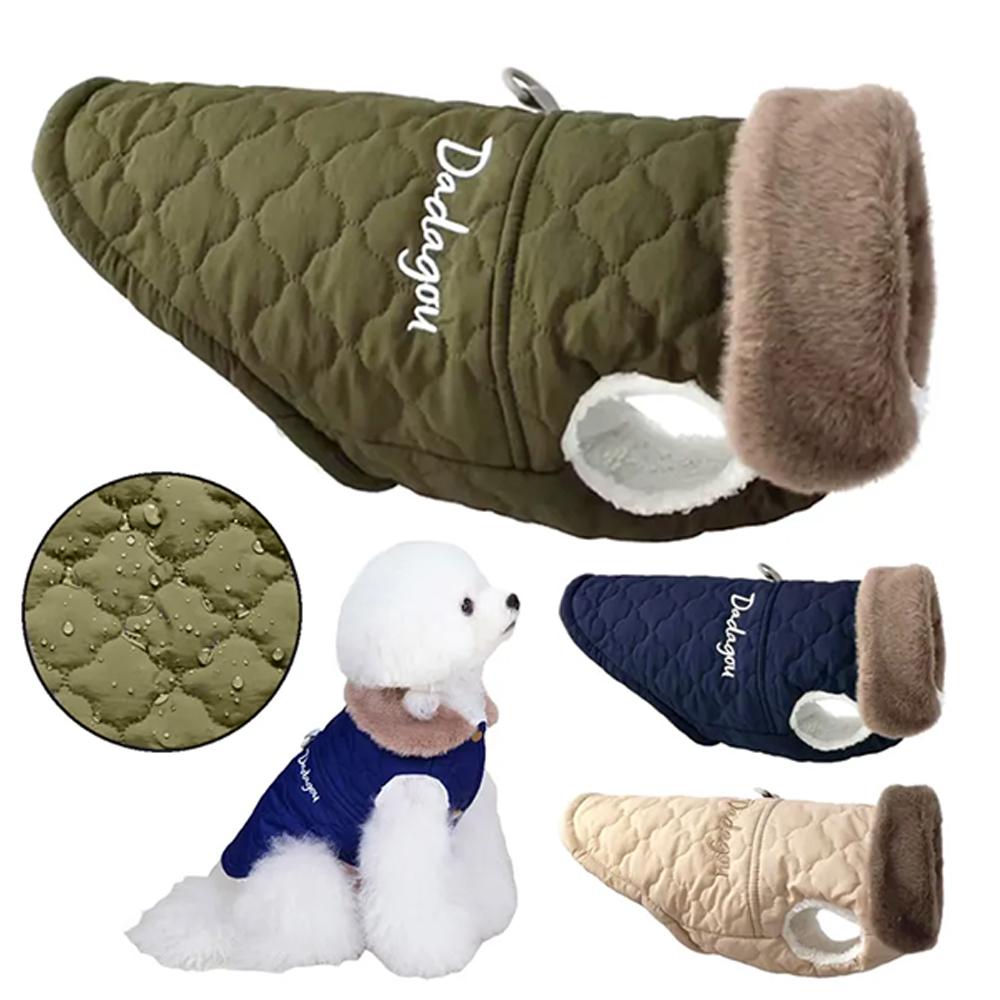 Одежда для собак, зимнее пальто для щенков, ветрозащитная куртка для домашних животных, супер теплая одежда для маленьких собак с меховым воротником, хлопковая одежда для домашних животных, пальто для французского бульдога, жилет
Одежда для собак, зимнее пальто для щенков, ветрозащитная куртка для домашних животных, супер теплая одежда для маленьких собак с меховым воротником, хлопковая одежда для домашних животных, пальто для французского бульдога, жилет