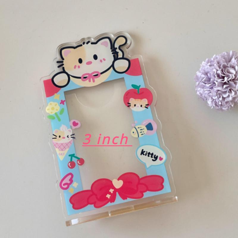 Cartoon Puppy Kitten Photo Frame Colorful Photo Card Holder 3 inch Kpop Photo Display Desktop Decor Wholesale New Arrival 2025
Cartoon Puppy Kitten Photo Frame Colorful Photo Card Holder 3 inch Kpop Photo Display Desktop Decor Wholesale New Arrival 2025