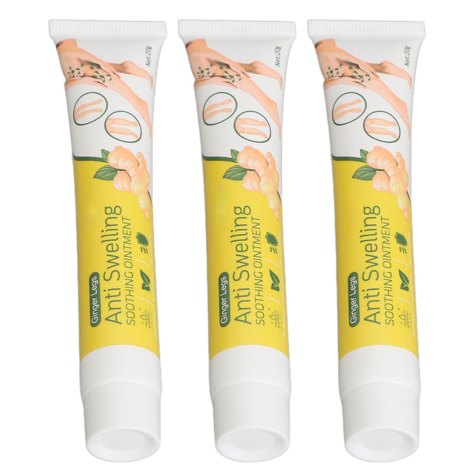 3PCS Ginger Relief Cream Safe Relaxing Soreness Relief Legs Swelling Reduction Cream for Daily Care 0.7oz
3PCS Ginger Relief Cream Safe Relaxing Soreness Relief Legs Swelling Reduction Cream for Daily Care 0.7oz