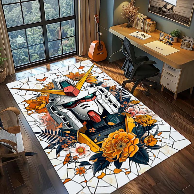 Non Slip Washable Gundam Floor Mat Large Area Rug Gamer Room Bedroom Decor 60x90cm
Non Slip Washable Gundam Floor Mat Large Area Rug Gamer Room Bedroom Decor 60x90cm