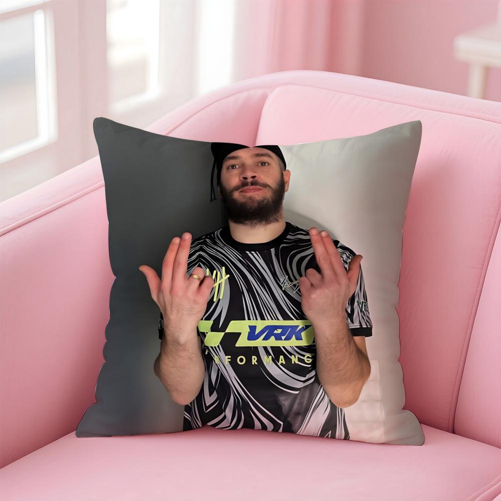 Rapper Jjul Hip Hop Style Cushion Cover Pillow Case Soft Friendly Fabric Concealed Zipper 30X30cm
Rapper Jjul Hip Hop Style Cushion Cover Pillow Case Soft Friendly Fabric Concealed Zipper 30X30cm