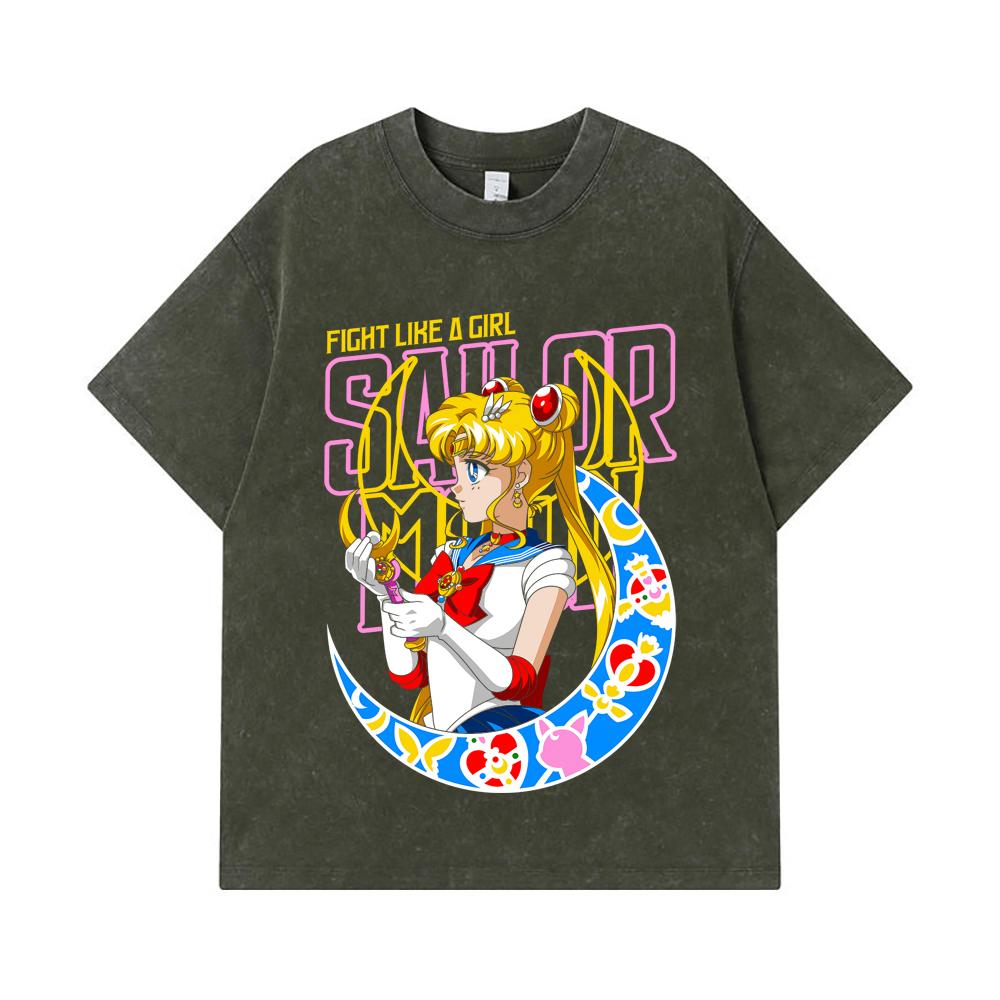 Стиранные футболки 275 г/м² 100% Хлопок Sailor Moon V8 Принт Минако Унисекс Тяжелая хлопковая футболка S армия зеленый
Стиранные футболки 275 г/м² 100% Хлопок Sailor Moon V8 Принт Минако Унисекс Тяжелая хлопковая футболка S армия зеленый