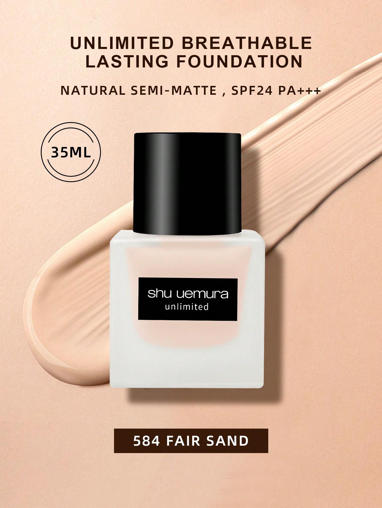 Тональний крем Shu Uemura Unlimited (Натуральний матовий, SPF24 PA+++) #584 1.18 унції/35 мл (Випадкові старі/нові версії) 584 FAIR SAND
Тональний крем Shu Uemura Unlimited (Натуральний матовий, SPF24 PA+++) #584 1.18 унції/35 мл (Випадкові старі/нові версії) 584 FAIR SAND