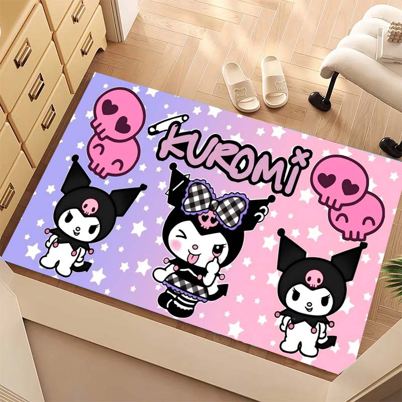 Various styles of Kuromi cartoon rugs are perfect for home décor and can be used in game rooms, bedrooms, living rooms and othe5 60x90cm
Various styles of Kuromi cartoon rugs are perfect for home décor and can be used in game rooms, bedrooms, living rooms and othe5 60x90cm