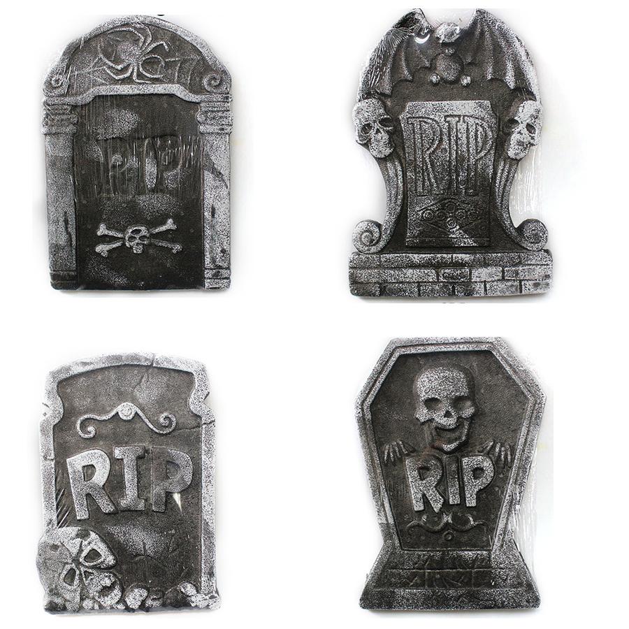 D2 4Pcs/Set Halloween Decoration Outdoor Graveyard Tombstones Halloween Decor Yard Signs Realistic Scary Skeleton RIP Gravestone
D2 4Pcs/Set Halloween Decoration Outdoor Graveyard Tombstones Halloween Decor Yard Signs Realistic Scary Skeleton RIP Gravestone