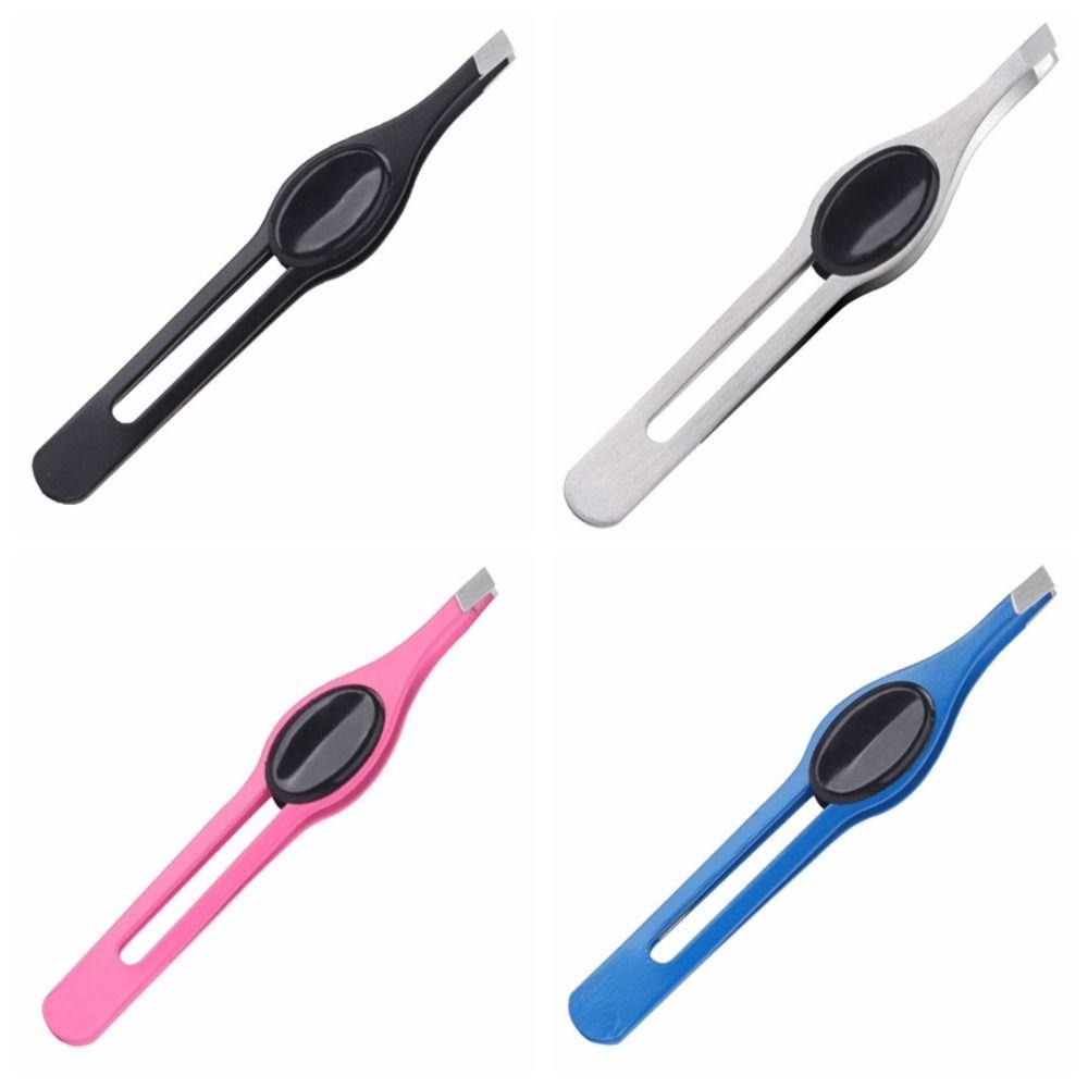 Hair Removal Stainless Steel Tweezer Non-slip Handle False Eyelash Tweezers Eyelash Curler Women 04
Hair Removal Stainless Steel Tweezer Non-slip Handle False Eyelash Tweezers Eyelash Curler Women 04