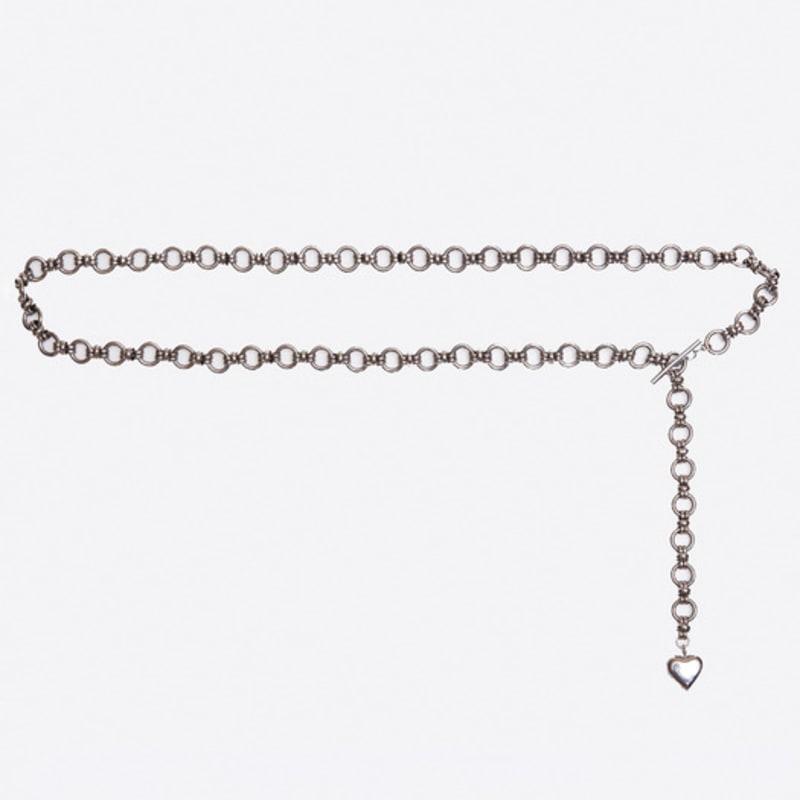 Heart Pendant Bold Chain Belt for Sale OS
Heart Pendant Bold Chain Belt for Sale OS