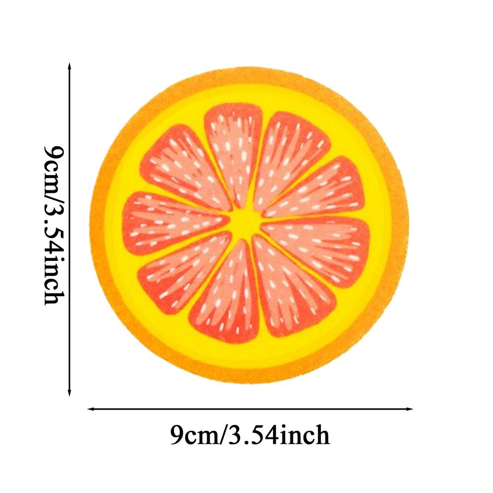 Dish Washing Sponges Kitchen Cute Fruit-shaped Reusable Dish Scrubber Household Supplies for Washing Pots Woks Tubs Sinks помаранчевий
Dish Washing Sponges Kitchen Cute Fruit-shaped Reusable Dish Scrubber Household Supplies for Washing Pots Woks Tubs Sinks помаранчевий