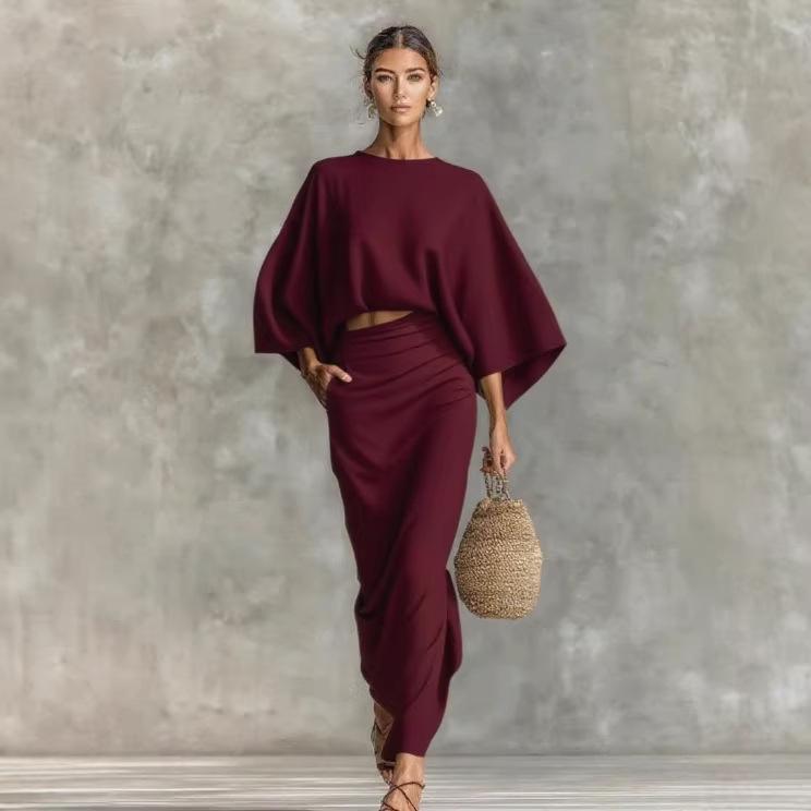 2025 Women s Autumn High-Waist Long Skirt Set with Round Neck Long Sleeve Loose Top 1XL
2025 Women s Autumn High-Waist Long Skirt Set with Round Neck Long Sleeve Loose Top 1XL