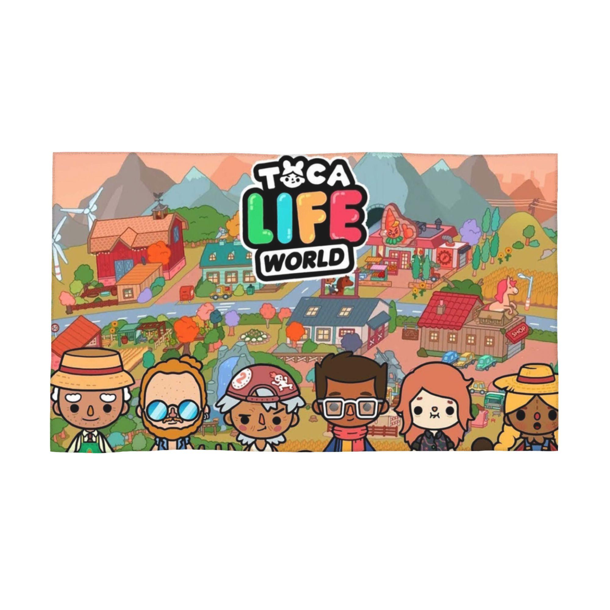 Toca Life Box Toca Boca Cute Game Soft Face Towel Quick Dry Pool Bath Cotton Towels Absorbent Quick W30*H60(CM)
Toca Life Box Toca Boca Cute Game Soft Face Towel Quick Dry Pool Bath Cotton Towels Absorbent Quick W30*H60(CM)