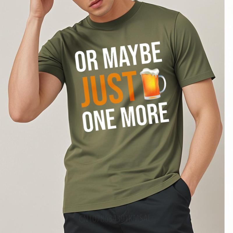 Cheap Tshirt Funny tshirt Travel Crew Neck tshirt Oversized Or Maybe Just One More Beer Comfort Boys tops Classic Tshirt 4XL
Cheap Tshirt Funny tshirt Travel Crew Neck tshirt Oversized Or Maybe Just One More Beer Comfort Boys tops Classic Tshirt 4XL