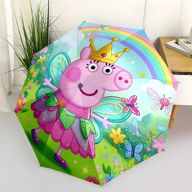 1pc Peppa Pig Fairy Costume Umbrella with Plastic Handle,Suitable for All Seasons Home Travel Outdoor UmbrellaFP015
1pc Peppa Pig Fairy Costume Umbrella with Plastic Handle,Suitable for All Seasons Home Travel Outdoor UmbrellaFP015