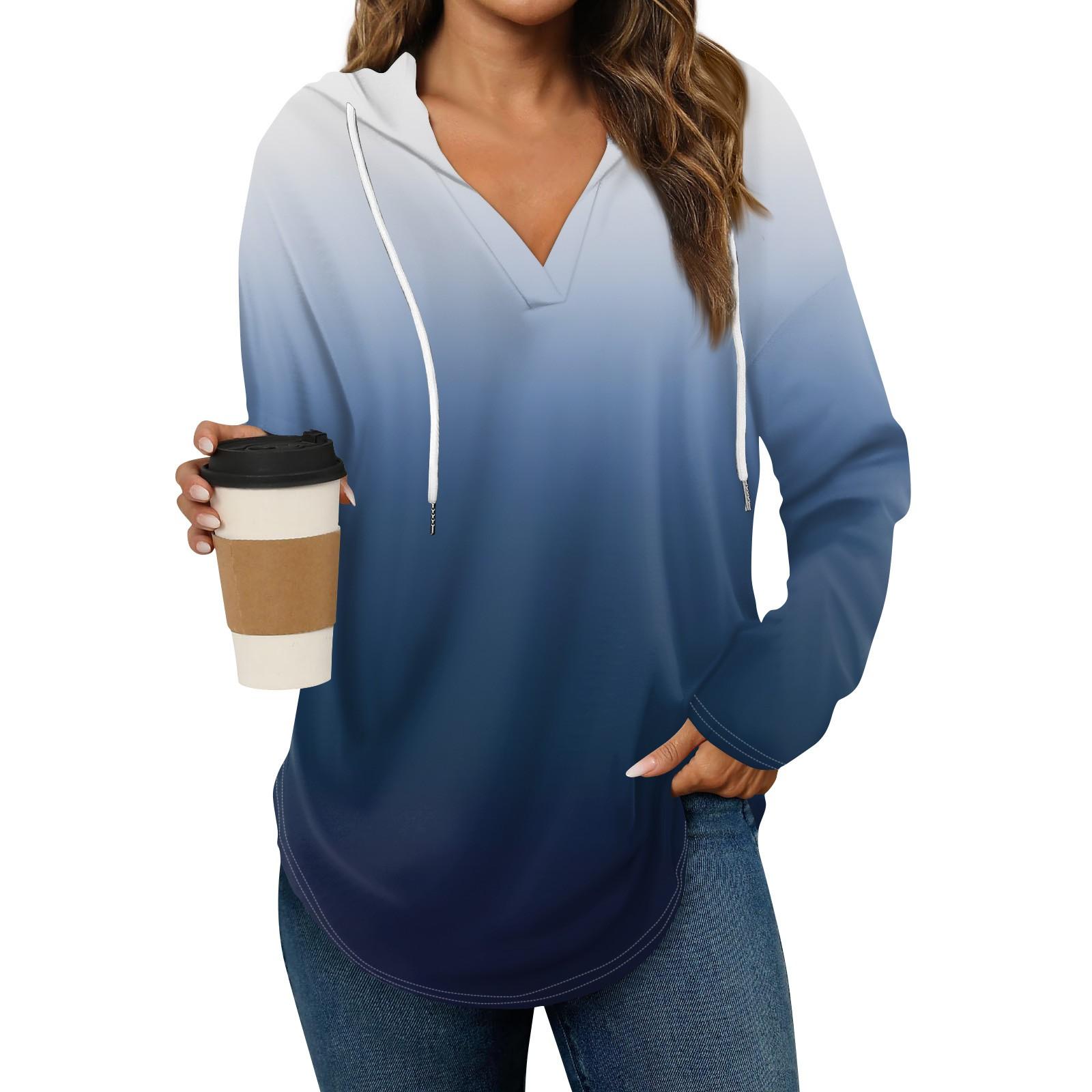 Женская мода повседневный свитер с V-образным вырезом и длинными рукавами, на завязках, с принтом XXL синий
Женская мода повседневный свитер с V-образным вырезом и длинными рукавами, на завязках, с принтом XXL синий