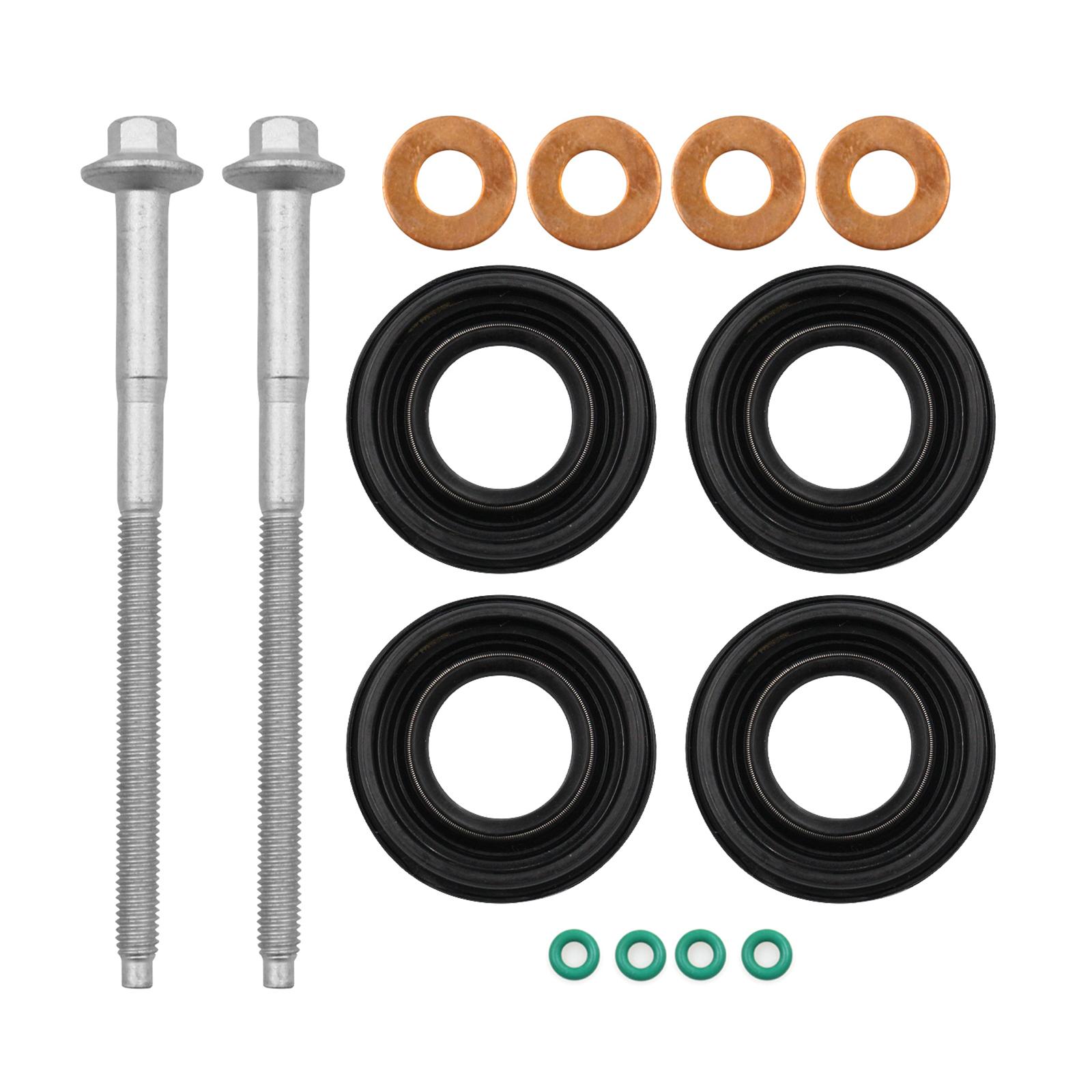 Комплект уплотнительных колец для дизельных форсунок с болтами зажима форсунки для Transit Mk7 2.2 TDCi SP 6C1Q-6K780-AB
Комплект уплотнительных колец для дизельных форсунок с болтами зажима форсунки для Transit Mk7 2.2 TDCi SP 6C1Q-6K780-AB