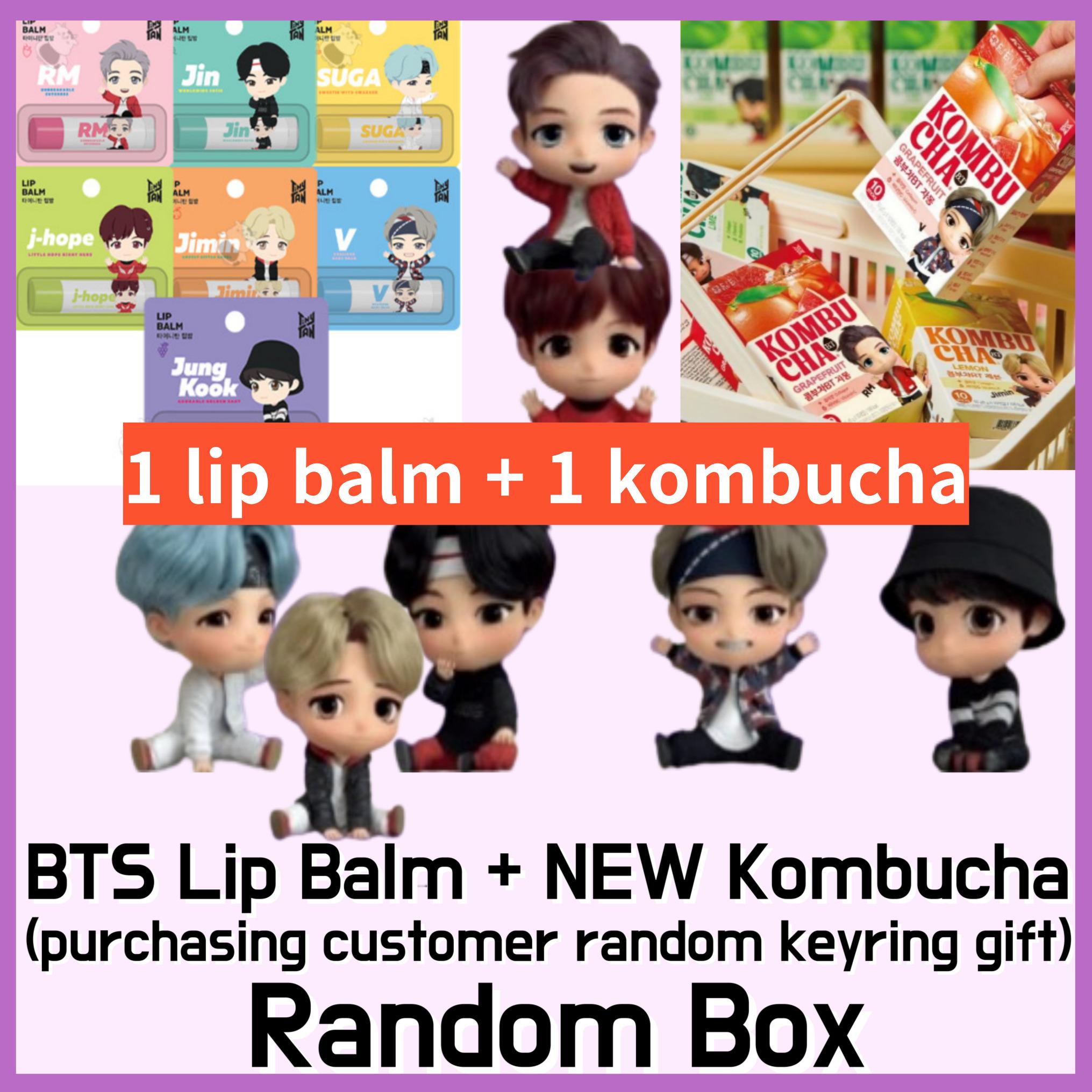 BTS - TINYTAN БАЛЬЗАМ ДЛЯ ГУБ 7 ТИП 1lip balm+1 kombucha
BTS - TINYTAN БАЛЬЗАМ ДЛЯ ГУБ 7 ТИП 1lip balm+1 kombucha